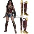 DC Batman V Superman Dawn Of Justice Wonder Woman Diana Prince Brown Shoes Cosplay Boots