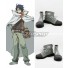 Log Horizon Shiroe Silver Cosplay Shoes