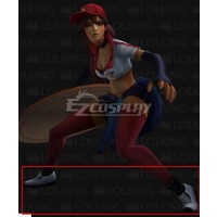 League of Legends LOL Pizza Delivery Sivir White Cosplay Shoes