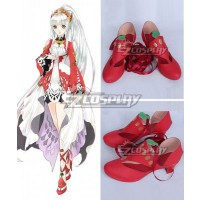 Tales of Zestiria the X Lailah Red Shoes Cosplay Boots