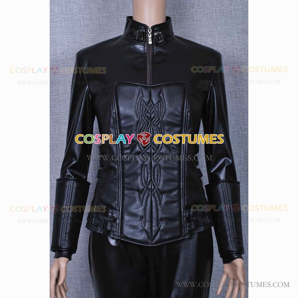 Underworld Cosplay Selene Costume Black Leather Uniform Set