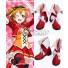 Love Live! Lovelive! School Idol Festival Sunny Day Song Honoka Kousaka Red Shoes Cosplay Boots