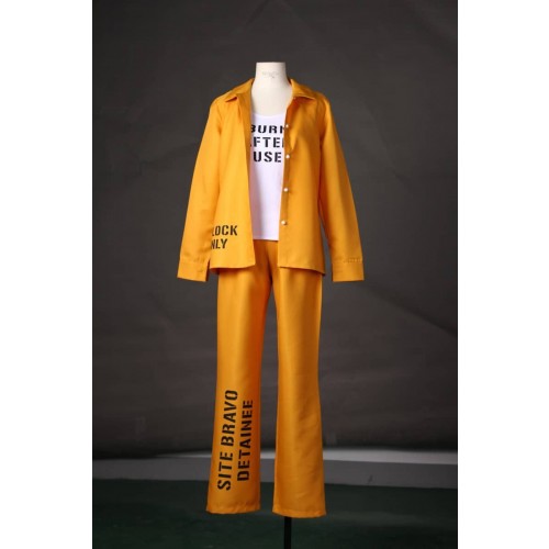 Suicide Squad Harley Quinn Prison Cosplay Costume