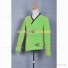 Command Wrap Costume for Star Trek TOS Cosplay Green Shirt