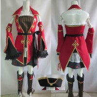 Hatsune Miku Project DIVA Pirate Cosplay Costume