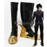 God Eater 2 Protagonist Male Black Shoes Cosplay Boots