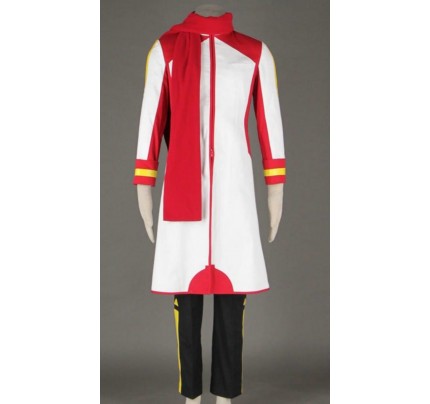 Vocaloid Akaito Red And White Cosplay Costume