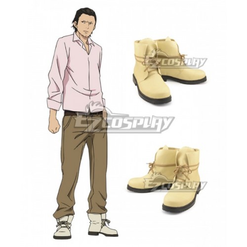 Noragami Aragoto Daikoku Yellow Cosplay Shoes