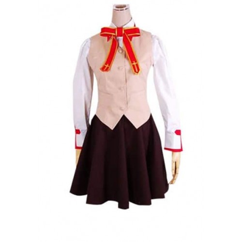 Fate Stay Night Homurabara Gakuen Girls Uniform Cosplay Costume