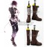 Diabolik Lovers More Blood Mukami Azusa Brown Shoes Cosplay Boots - B Edition