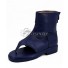 Naruto Tsunade Young Stage Blue Cosplay Shoes