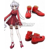 Senki Zesshou Symphogear Yukine Chris Red Cosplay Shoes