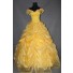 Beauty And The Beast Princess Belle Dress Cosplay Costume A