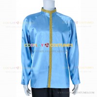 First Officer Spock Costume for Star Trek Cosplay Satin Jacket Coat