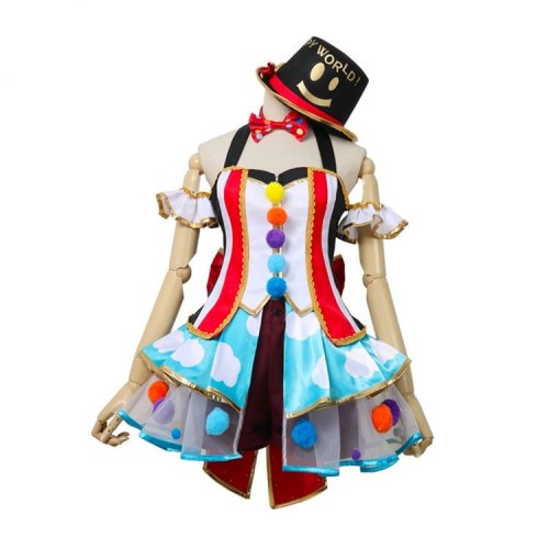 BanG Dream Hello, Happy World The Magic Of Smiles Hagumi Kitazawa Cosplay Costume