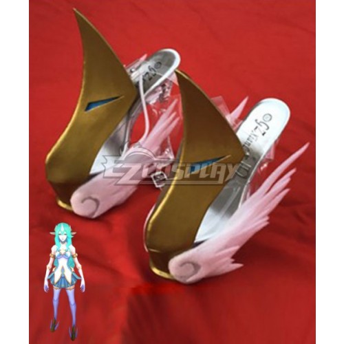 League of Legends LOL Star Guardian Soraka Golden Cosplay Shoes