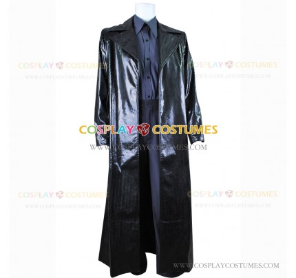 The Matrix Cosplay Neo Costume Black Leather Full Set
