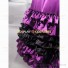 Short Sleeves Gothic Violet Purple Southern Belle Dress