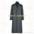 Captain Jack Harkness Costume for Doctor Who Torchwood Cosplay Gray Trench Coat