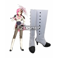 RWBY Neopolitan Neo White Shoes Cosplay Boots