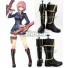 The Legend of Heroes Juna Crawford Black Shoes Cosplay Boots