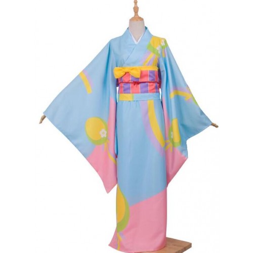 Miss Kobayashis Dragon Maid Kanna Kamui Kanna Kobayashi Kimono Cosplay Costume