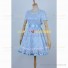 Oz The Great And Powerful Cosplay China Girl Doll Costume Blue Dress