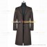 Tom Baker Costume for Doctor Who 4th Dr Cosplay Wool Trench Coat