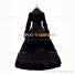 Gothic Lolita Victorian Rococo Stage Long Luxury Black Dress Ball Gown