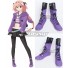 Fate Apocrypha Rider of Black Astolfo Purple Cosplay Shoes