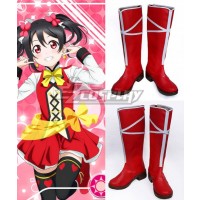 Love Live! Lovelive! School Idol Festival Sunny Day Song Nico Yazawa Red Shoes Cosplay Boots