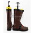 Diabolik Lovers More Blood Mukami Azusa Brown Shoes Cosplay Boots - B Edition