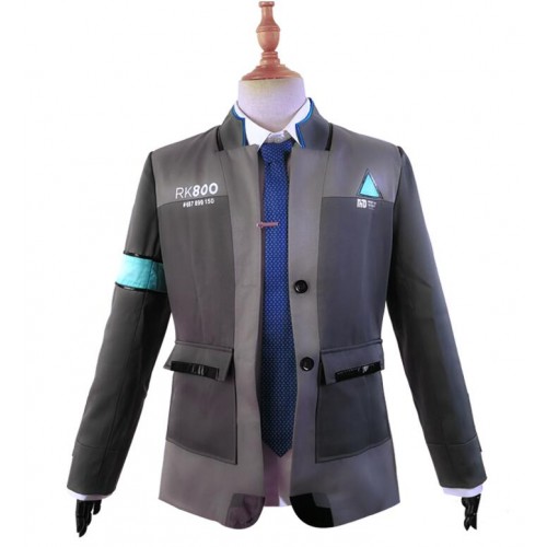 Detroit Become Human Connor RK800 Agent Cosplay Costume Version 4