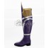 League Of Legends LOL Soaring Sword Fiora Skin Purple Shoes Cosplay Boots