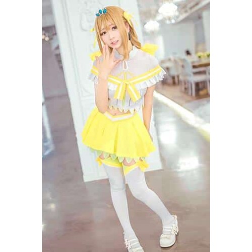 Love Live Sunshine Aqours Koi Ni Naritai AQUARIUM Hanamaru Kunikida Cosplay Costume