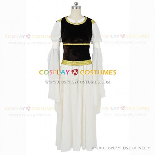 The Lord Of The Rings Cosplay Princess Eowyn Costume Dress