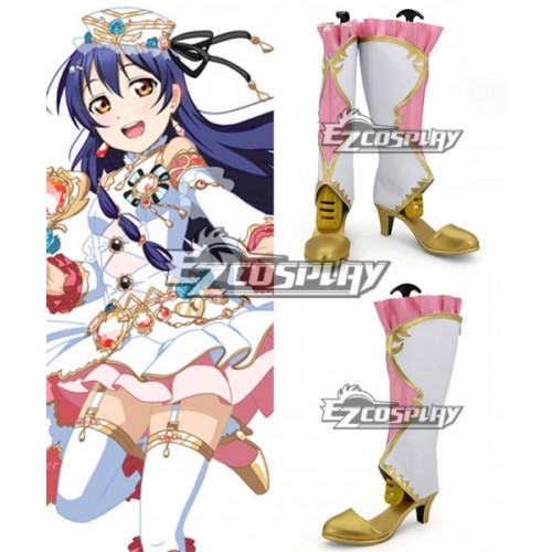 Love Live! Umi Sonoda White Shoes Cosplay Boots