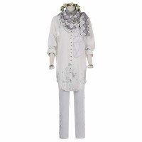 Twisted Wonderland Savanaclaw Ruggie Bucchi White Cosplay Costume