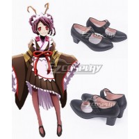 Overlord II Entoma Vasilissa Zeta Black Cosplay Shoes