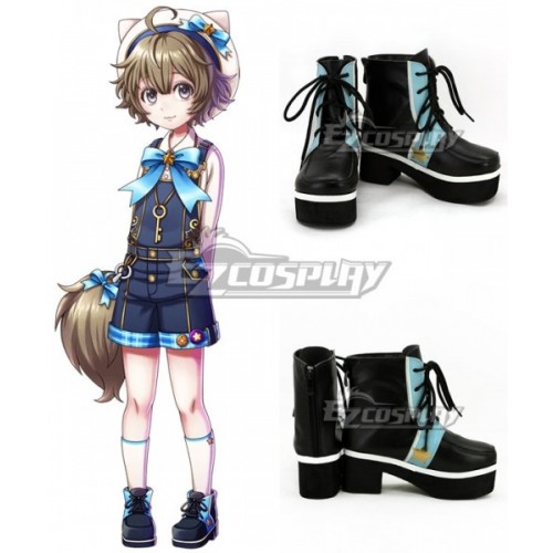 Yume 100 Sleeping Princes & The Kingdom Of Dreams Procyon Black Cosplay Shoes