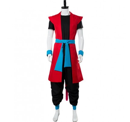Super Dragon Ball Heroes Son Goku Xeno Cosplay Costume