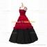 Reenactment Gothic Lolita Civil War Victorian Ball Gown Red Dress