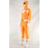 Orange Spandex Power Rangers Superhero Zentai Body Costume