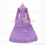 Gothic Lolita Victorian Rococo Stage Long Luxury Light Purple Dress Ball Gown