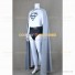 Superman Cosplay Costume Clark Kent Jumpsuit Uniform Cape Gray