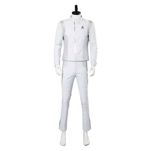 Star Trek Discovery Dr Hugh Culber White Uniform Cosplay Costume