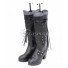 Final Fantasy XV Iris Amicitia Black Shoes Cosplay Boots