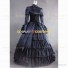 Gothic Steampunk Medieval Fantasy Theatrical Premium Quality Costume Dress Black