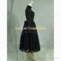 1920's Edwardian Style Black Retro Dress