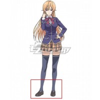 Food Wars Shokugeki No Soma Erina Nakiri Black Cosplay Shoes